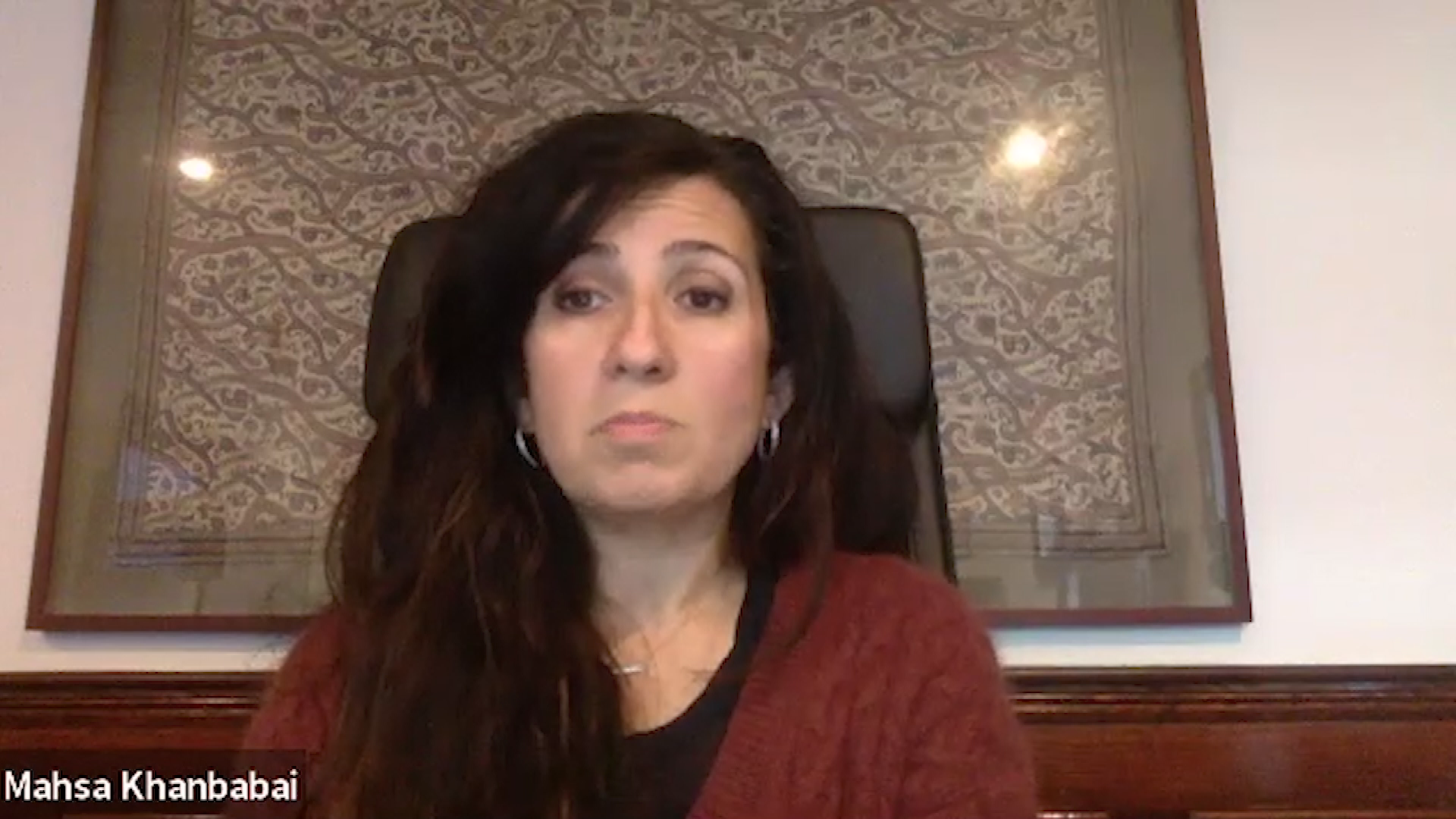 Thumbnail image for Ihssane Leckey COVID Conversations with guest Mahsa Khanbabai, Esq.