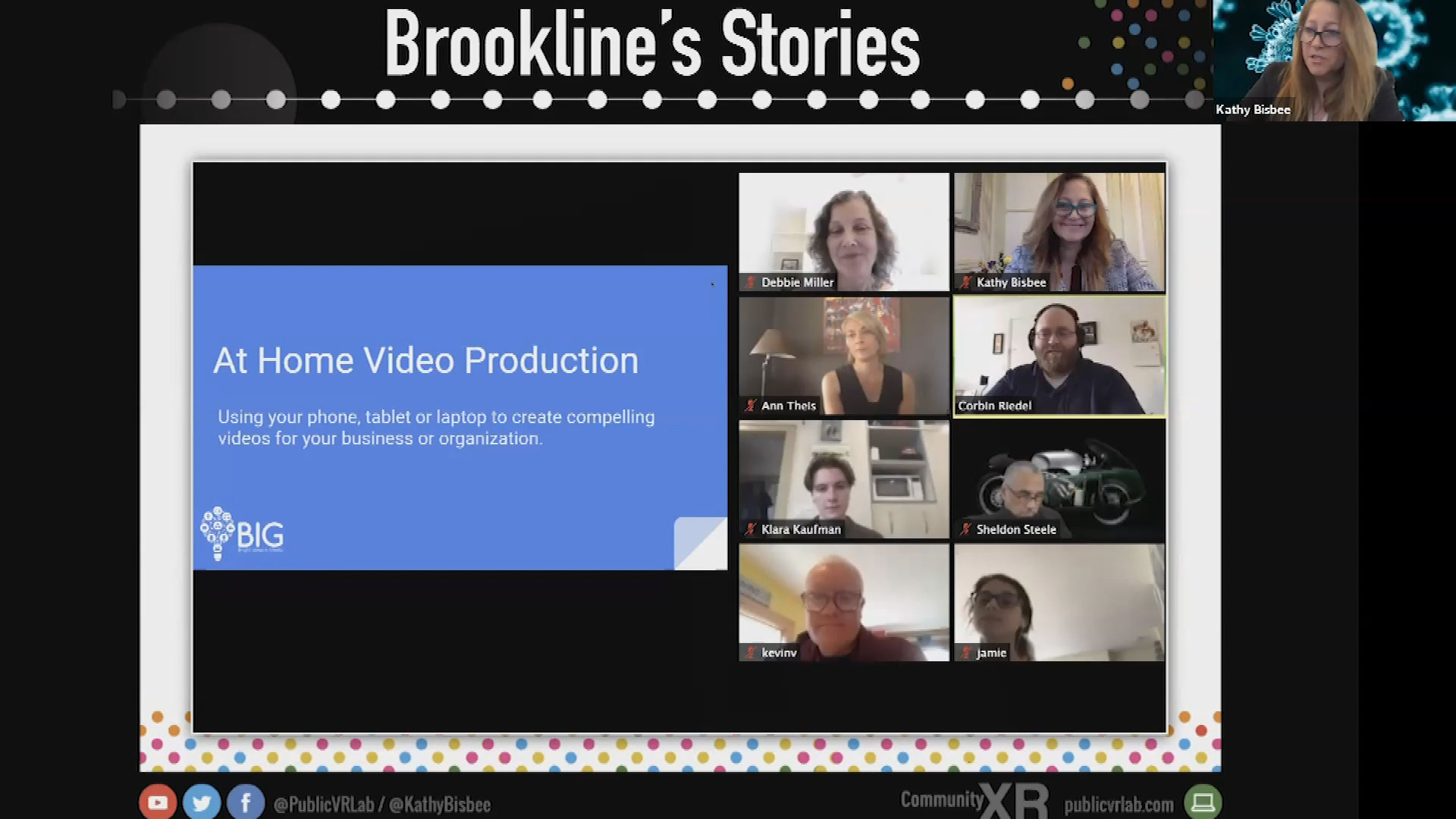 Thumbnail image for The Rotary Club of Brookline - Sharing Your Story with Guest Kathy Bisbee