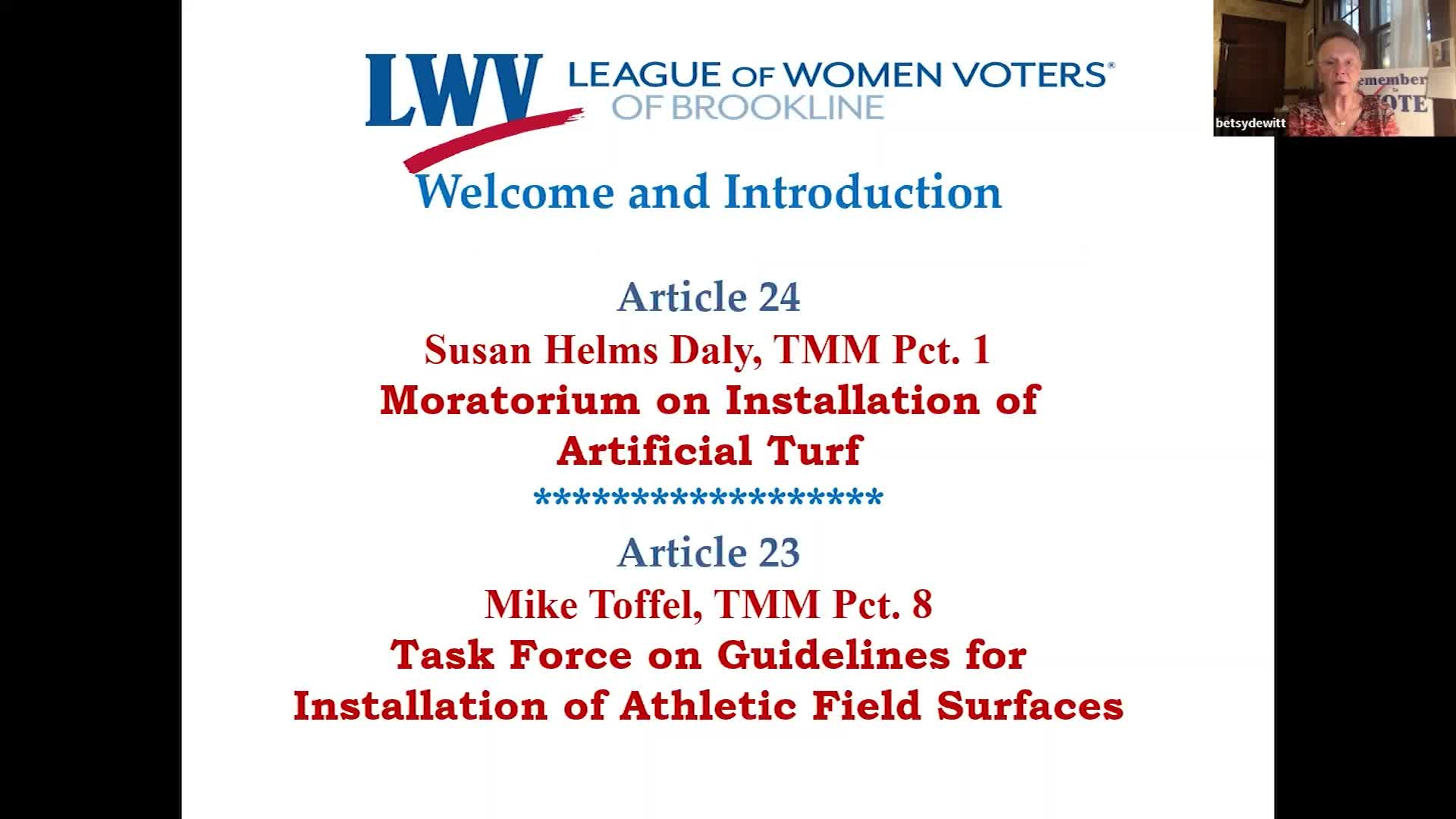 Thumbnail image for League of Women Voters - Friday Conversations Warrant Articles 23 and 24, May 20, 2022