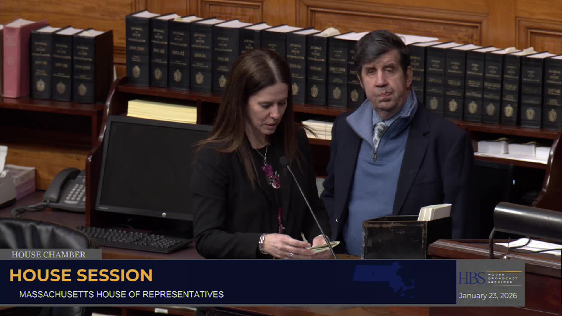 Thumbnail image for MA House of Representatives Session January 23rd 2026