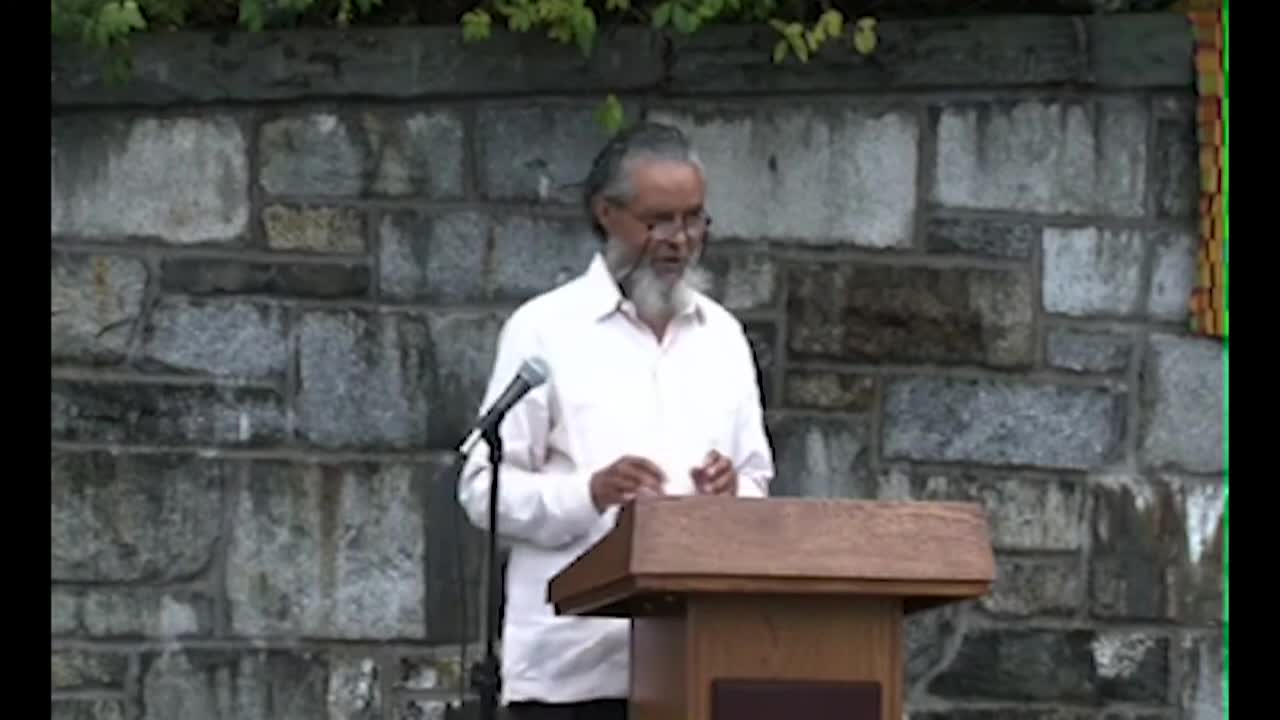 Thumbnail image for Hidden Brookline Commemoration at Walnut St. Cemetery - Byron Rushing Speech 2021