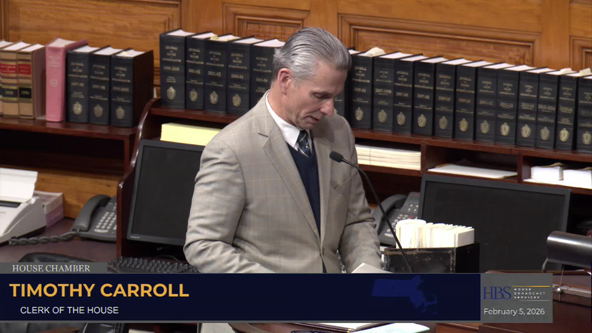 Thumbnail image for MA House of Representatives Session February 5th 2026