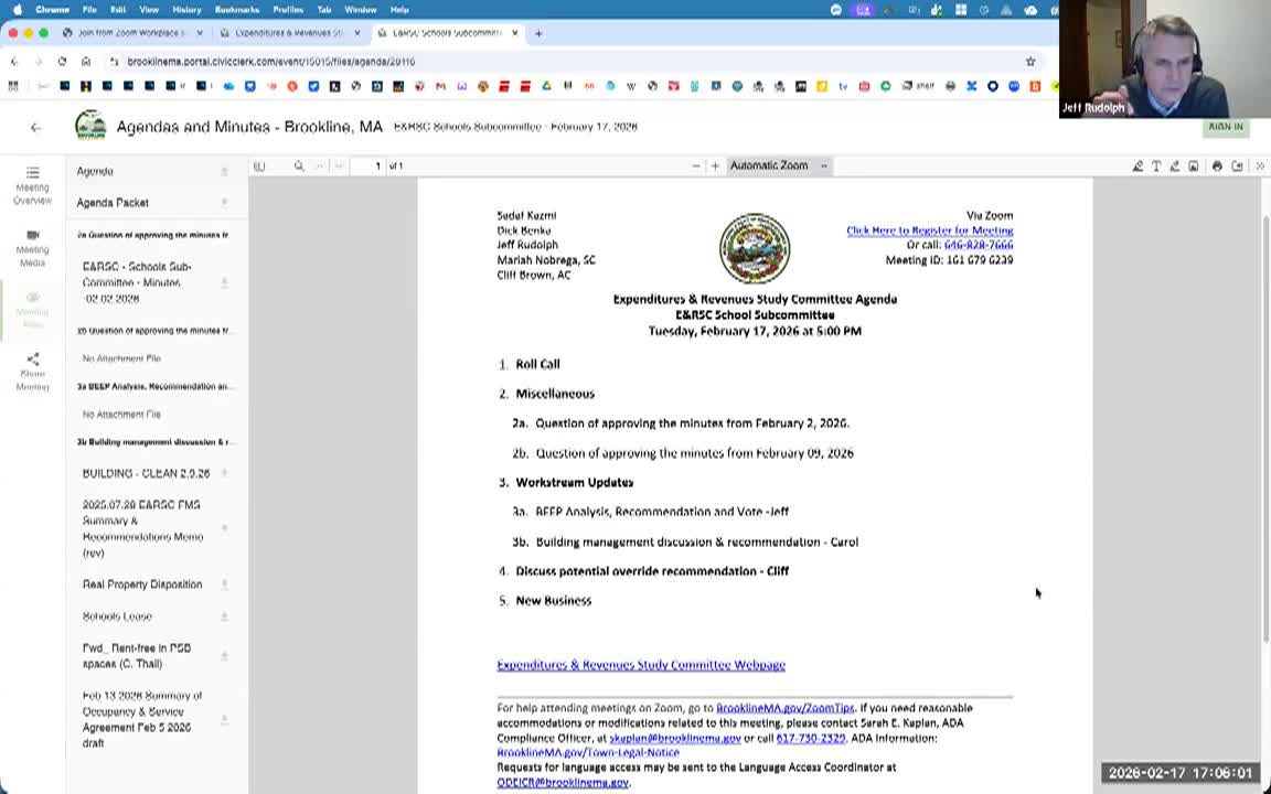 Thumbnail image for Expenditure _ Revenue Study Committee - Schools Subcommittee - February 17_ 2026