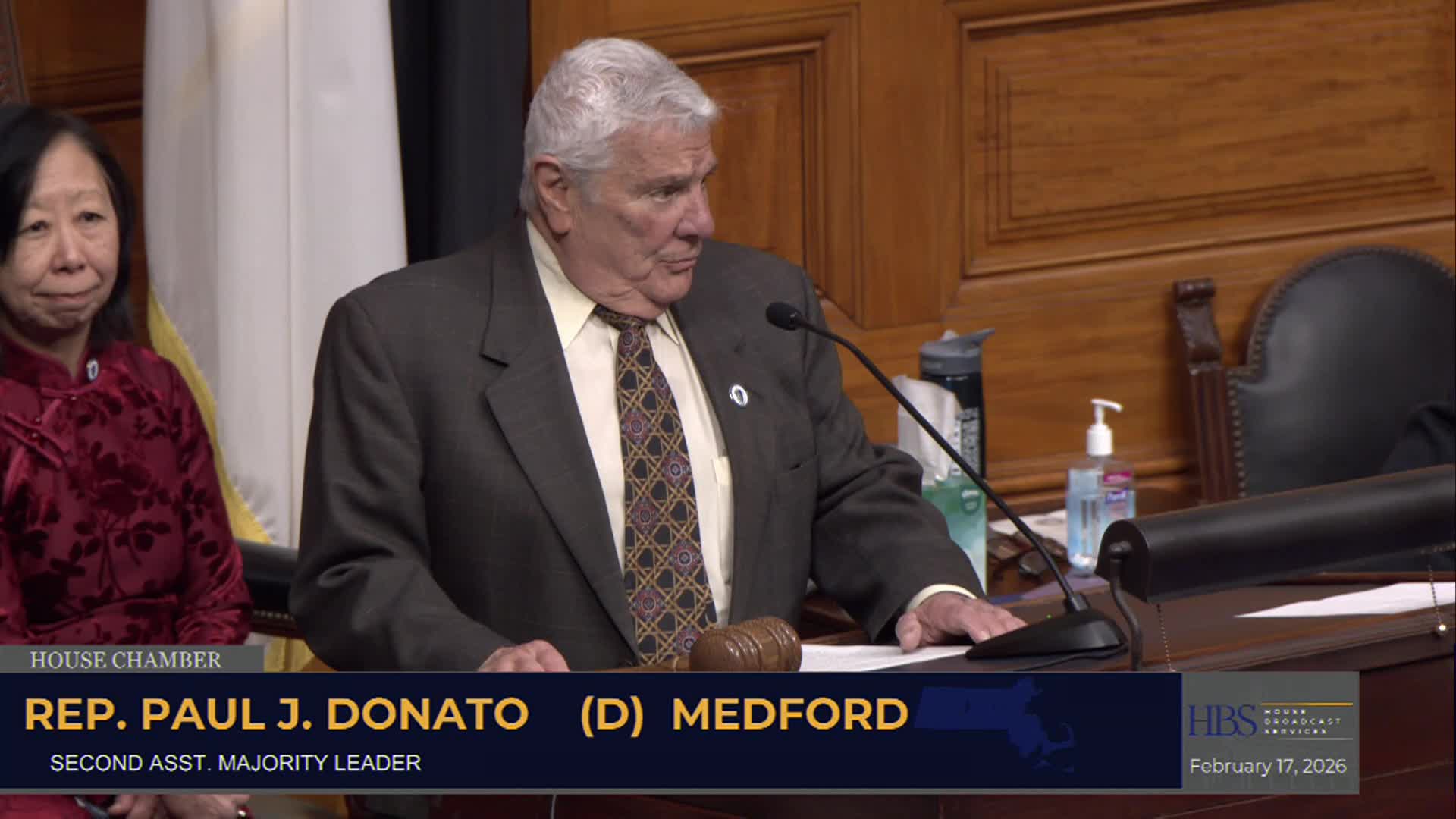 Thumbnail image for MA House of Representatives Session February 17th 2026