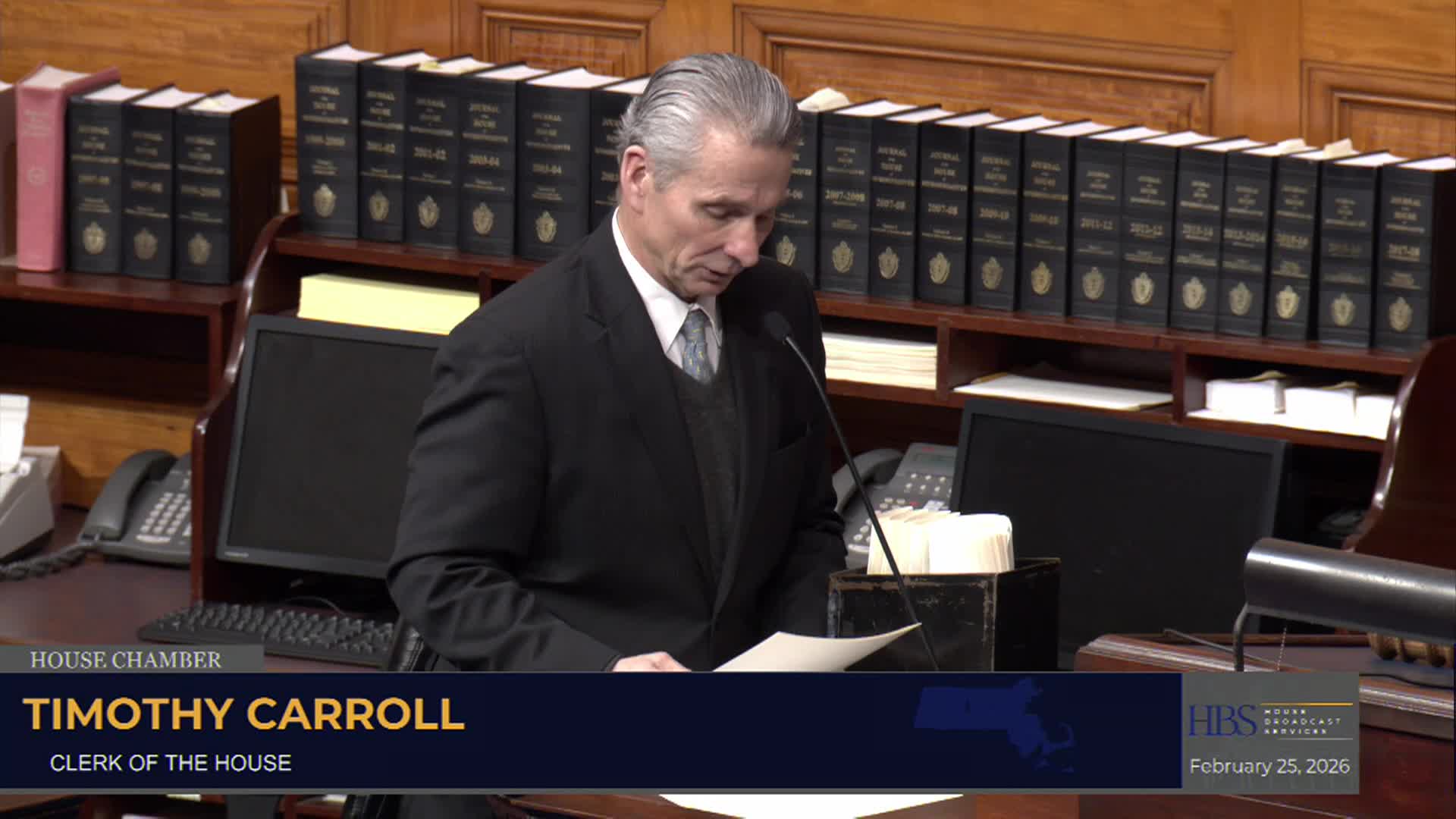 Thumbnail image for MA House of Representatives Session February 25th 2026