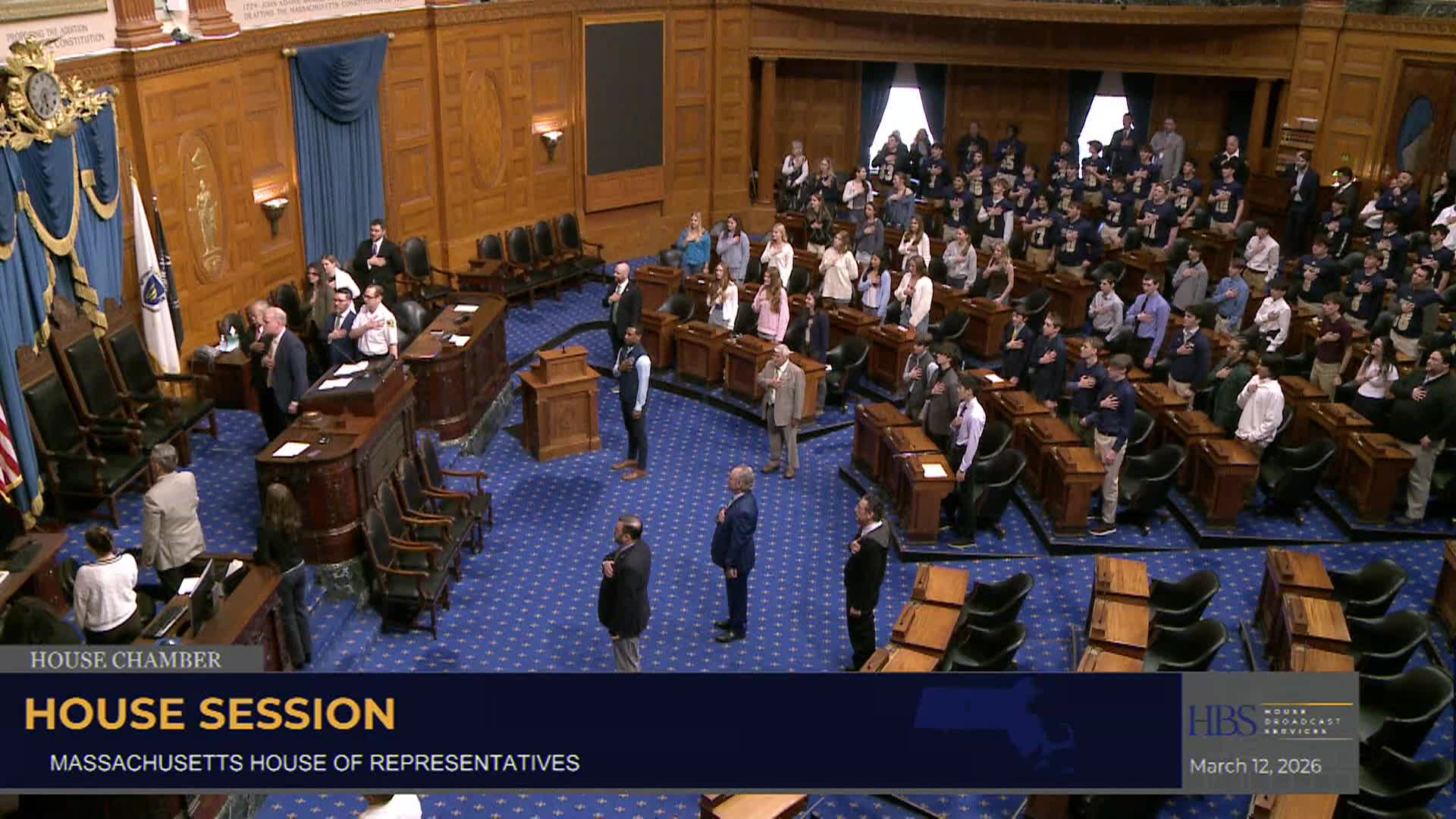 Thumbnail image for MA House of Representatives Session March 12th 2026