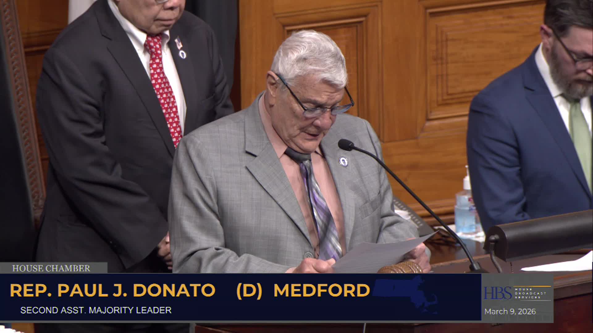 Thumbnail image for MA House of Representatives Session March 9th 2026
