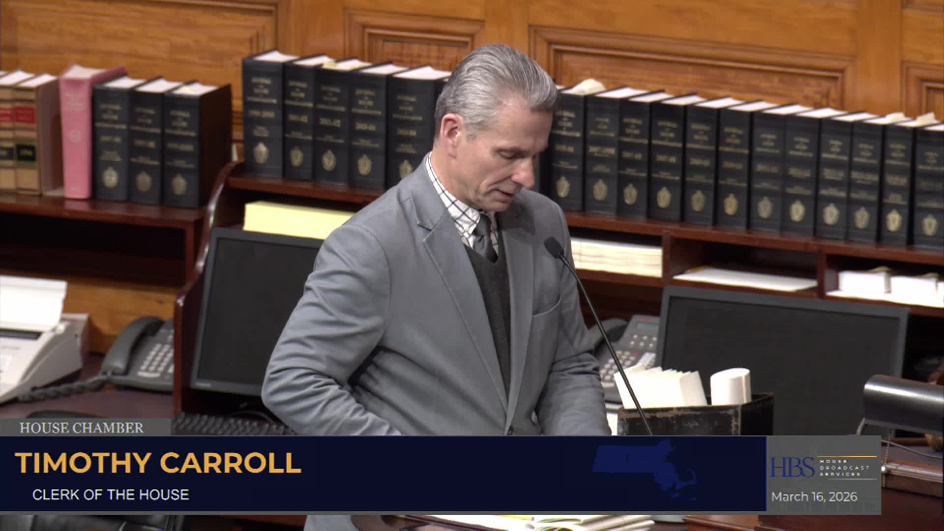 Thumbnail image for MA House of Representatives Session - March 16th 2026