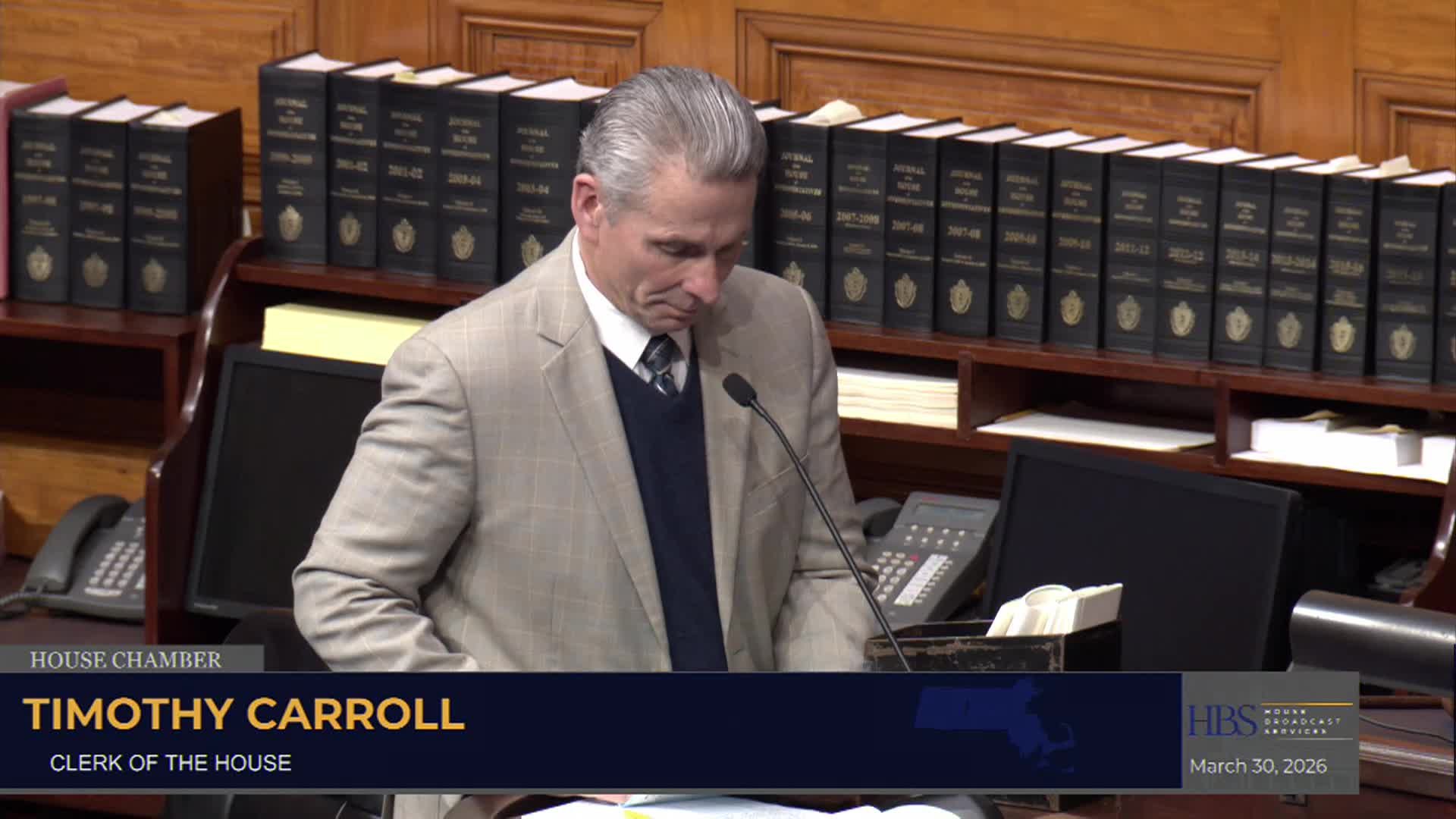 Thumbnail image for MA House of Representatives Session: March 30th, 2026