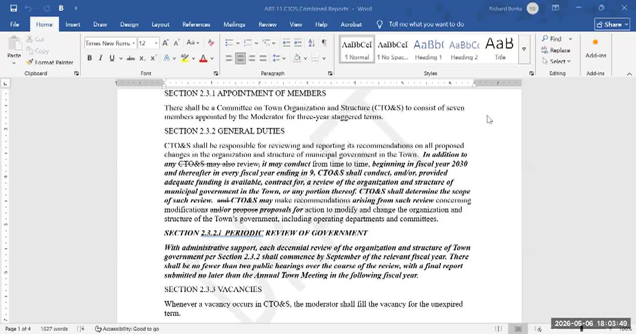 Thumbnail image for Public Safety Subcommittee Continuation Meeting WA 11 - May 6, 2026