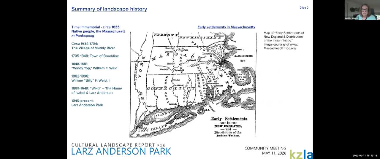 Thumbnail image for Larz Anderson Cultural Landscape Report Informational Meeting - May 11, 2026