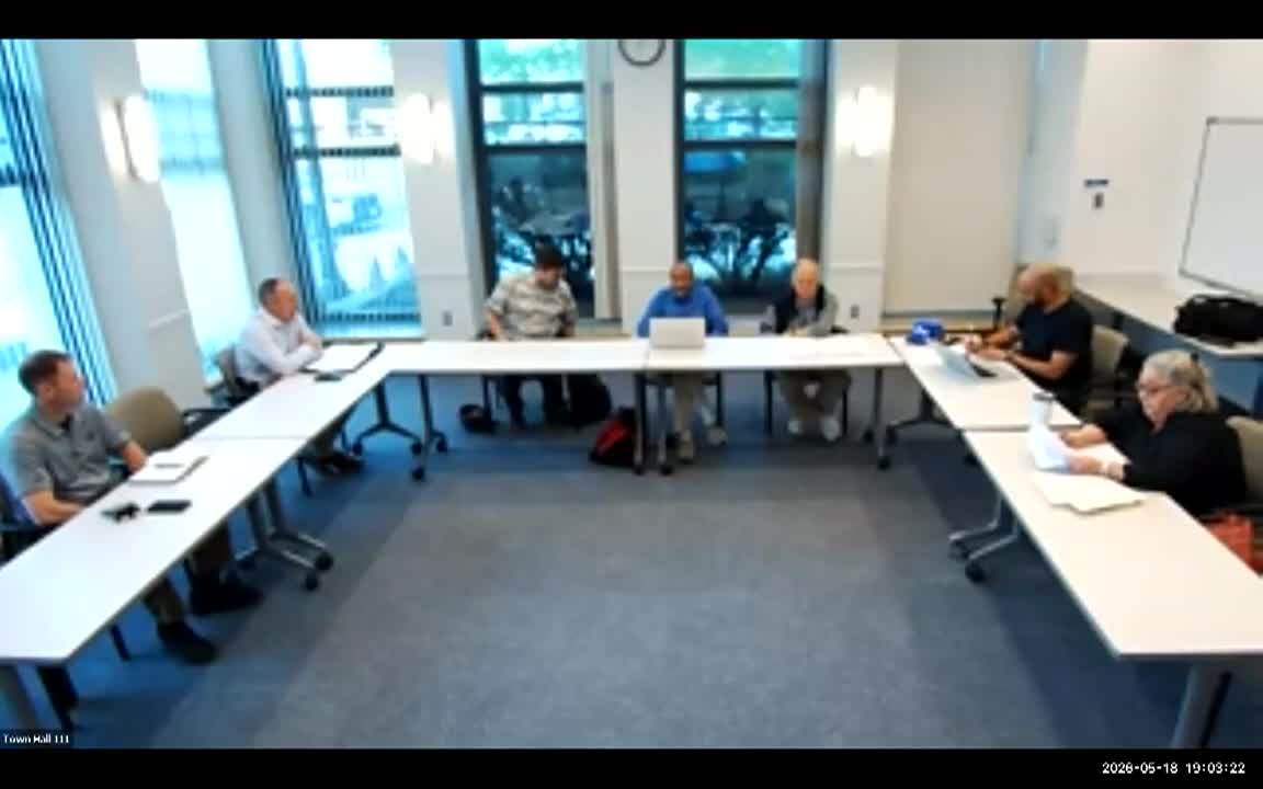 Thumbnail image for Police Commissioner Advisory Meeting - May 18, 2026