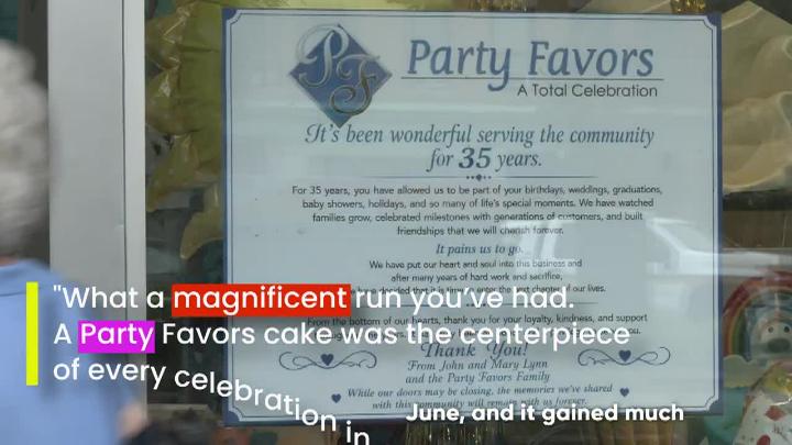 Thumbnail image for A 35 Year Celebration: Farewell to Brooklines's Party Favors