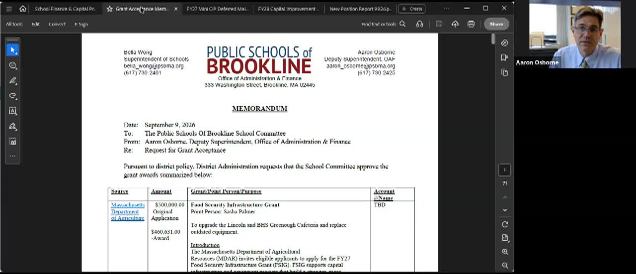 Thumbnail image for School Finance - Capital Projects Subcommittee Meeting - September 09, 2026